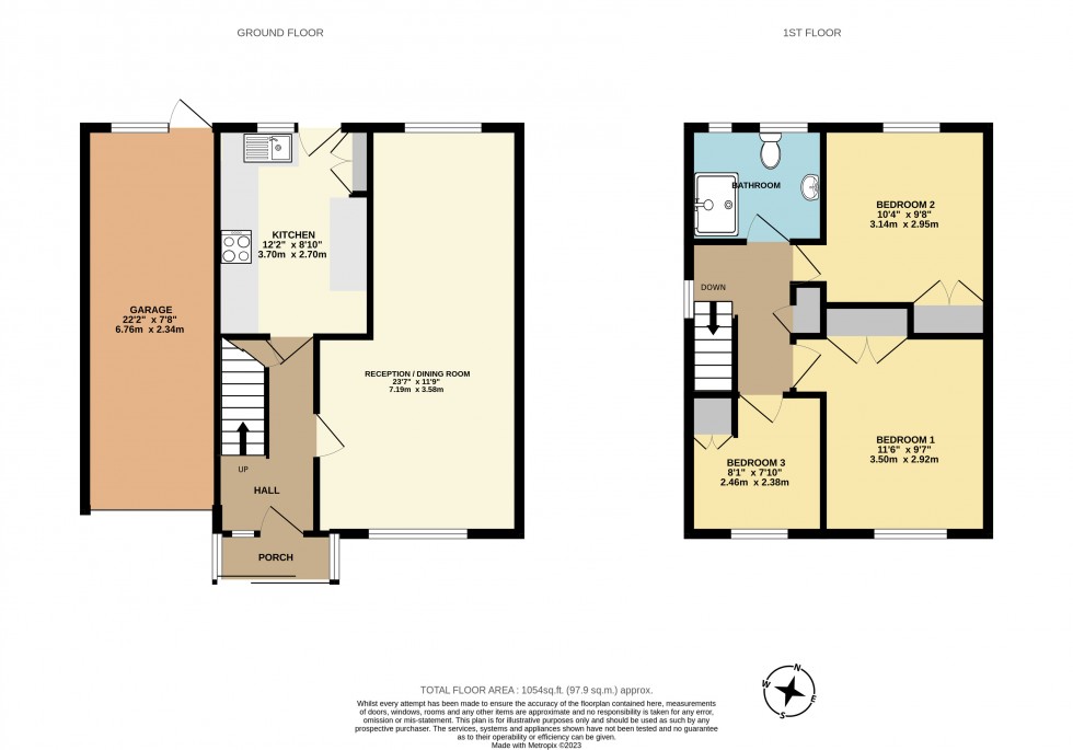 Floorplan for Edenbridge, Kent