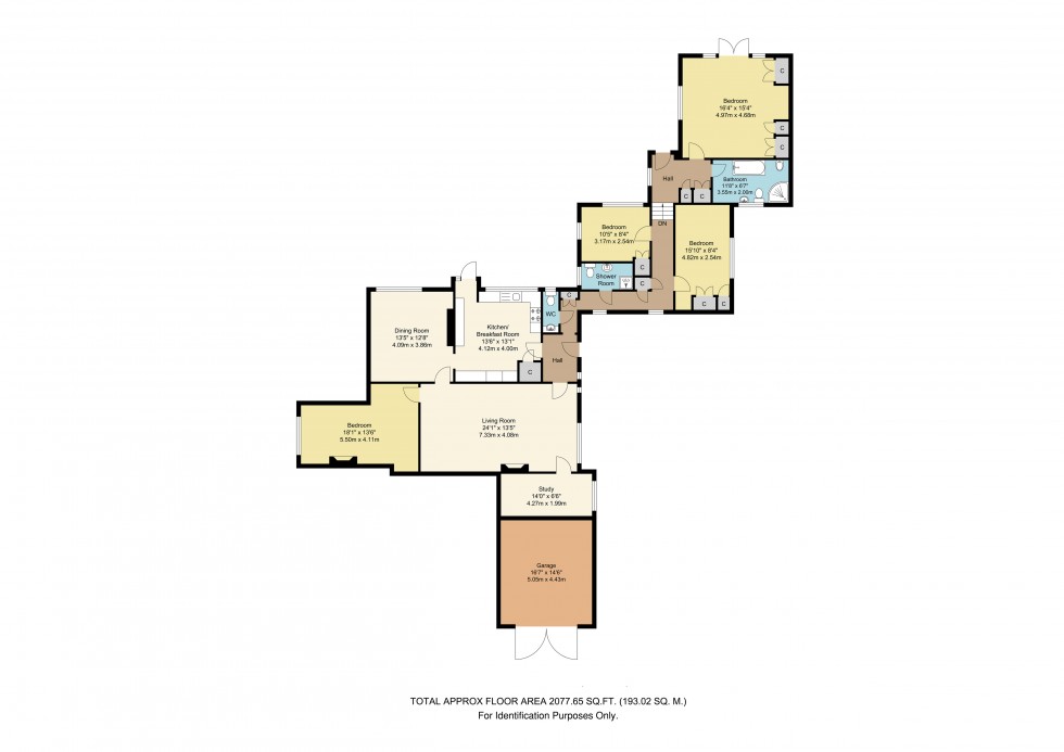 Floorplan for Hartfield Road, Edenbridge, Kent
