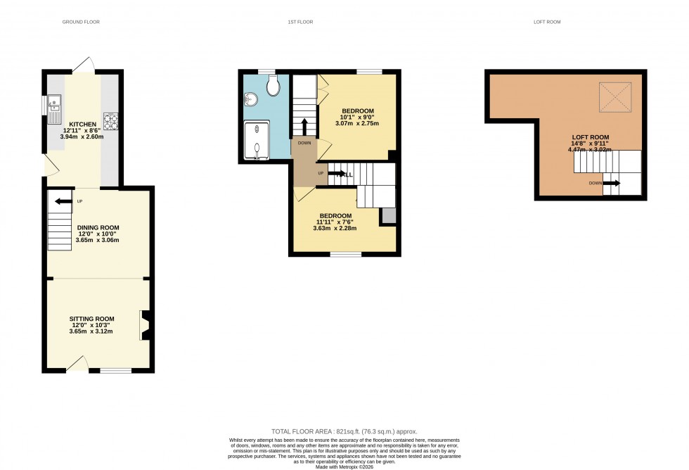 Floorplan for Main Road, Edenbridge, Kent