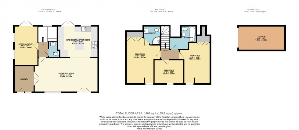 Floorplan for Hosey Common Road, Westerham, Kent
