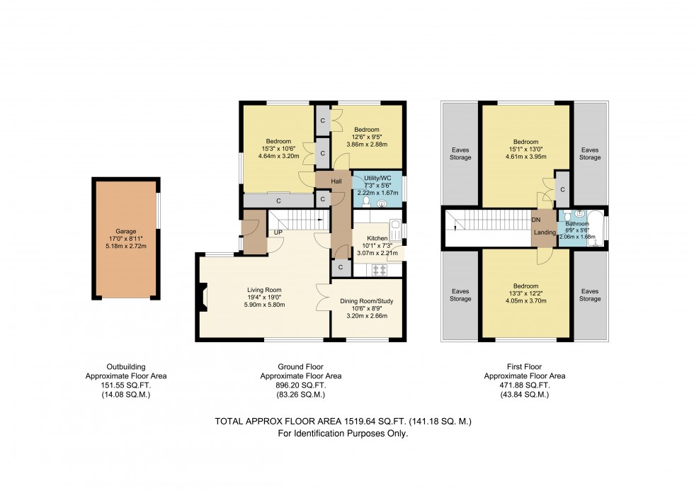 Floorplan for Edenbridge, Kent