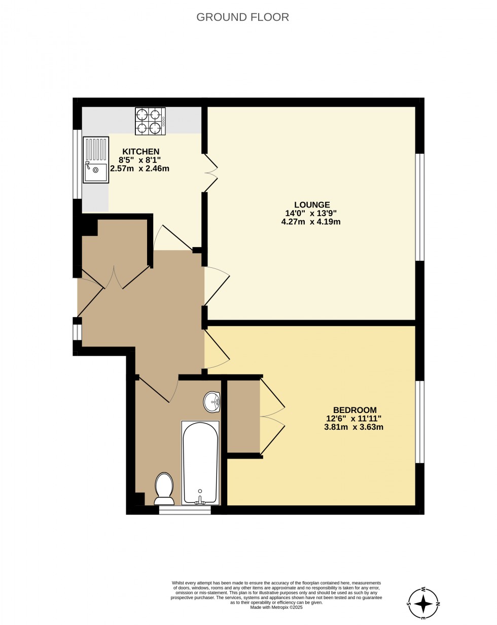 Floorplan for Edenbridge, Kent