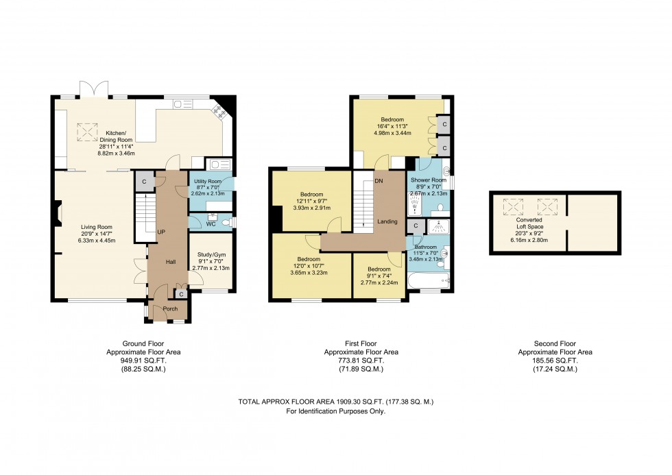 Floorplan for Edenbridge, Kent