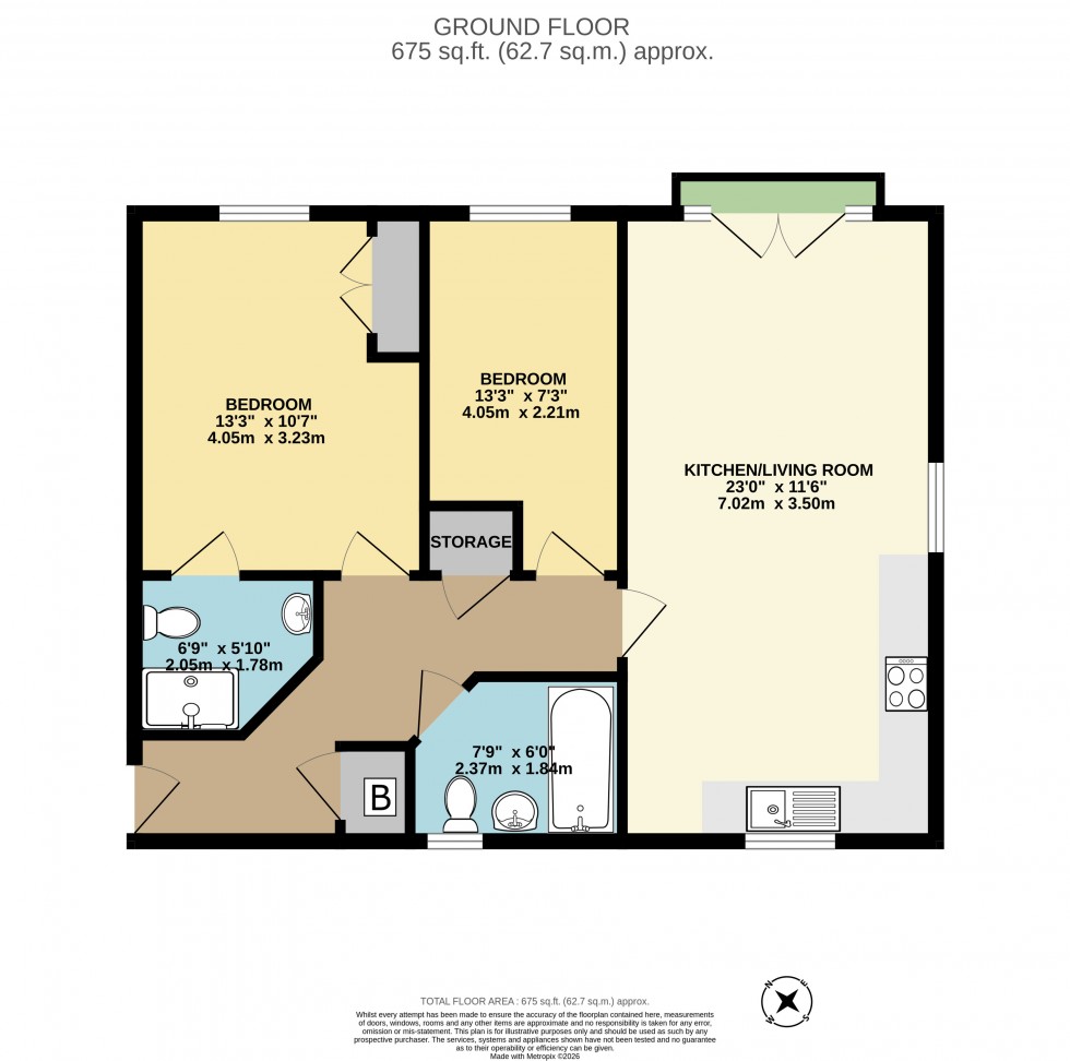 Floorplan for Station Road, Edenbridge, Kent