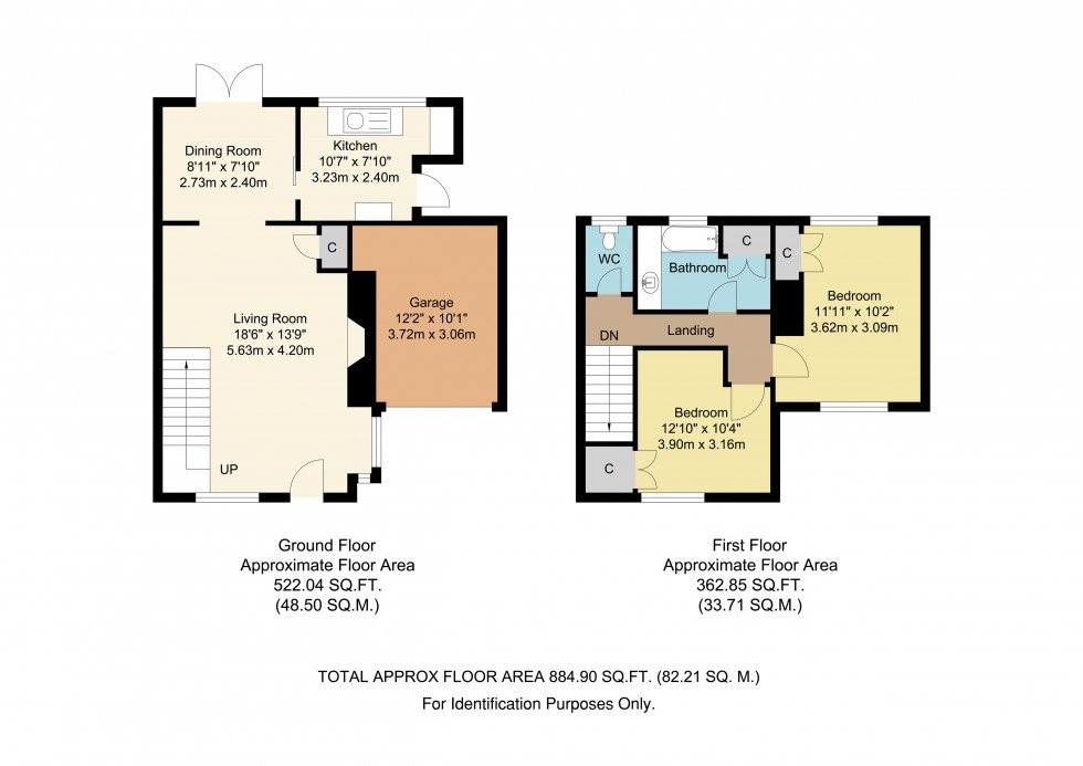 Floorplan for Cowden, Kent