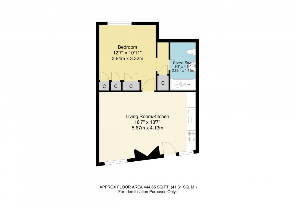 Floorplan for Main Road, Marlpit Hill, Edenbridge