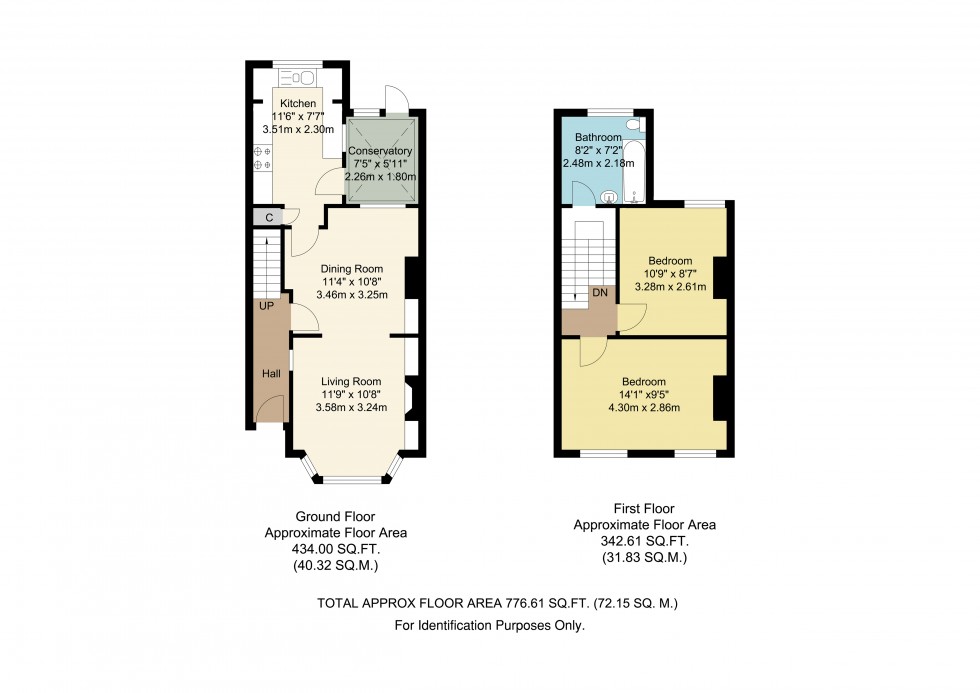 Floorplan for Hildenborough