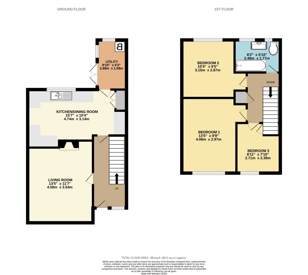 Floorplan for Edenbridge, Kent