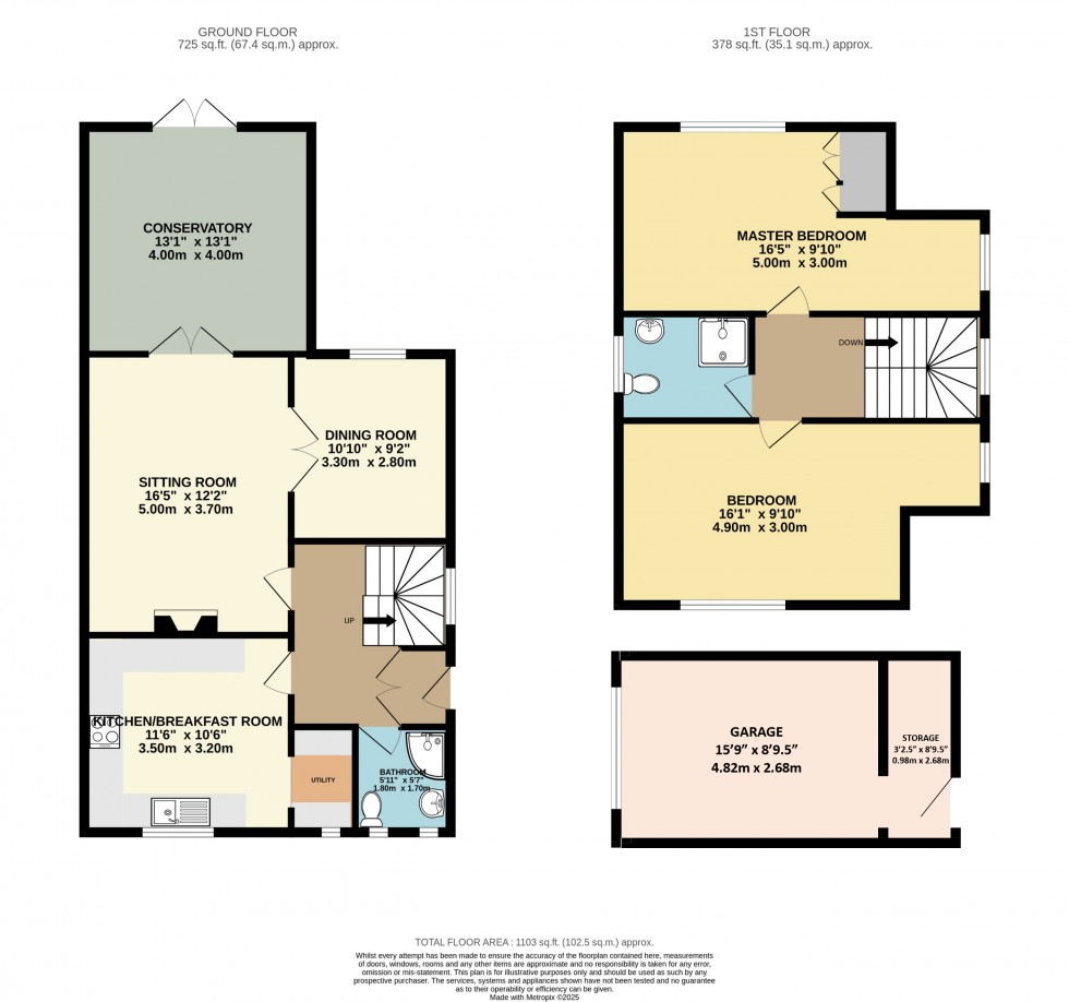 Floorplan for Hilders Lane, Edenbridge, Kent
