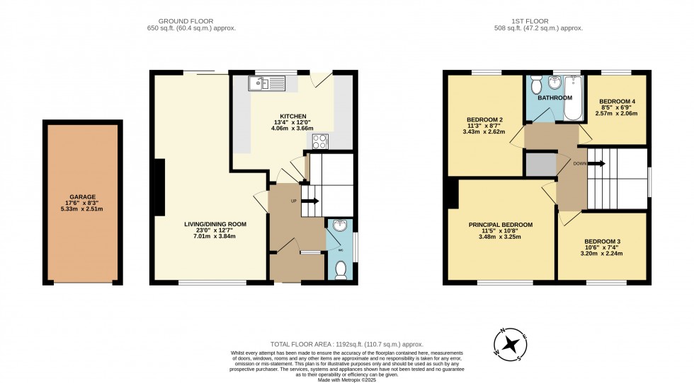Floorplan for Edenbridge, Kent