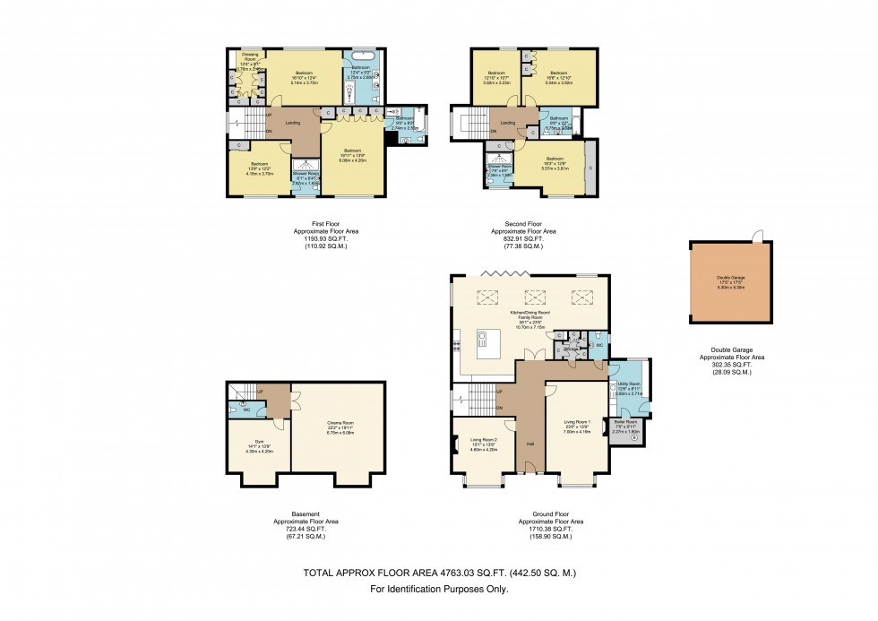 Floorplan for Deans Lane, Tadworth