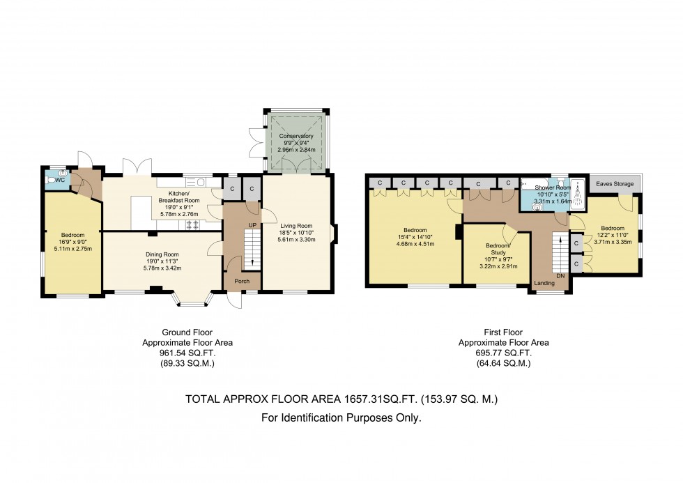 Floorplan for Edenbridge, Kent