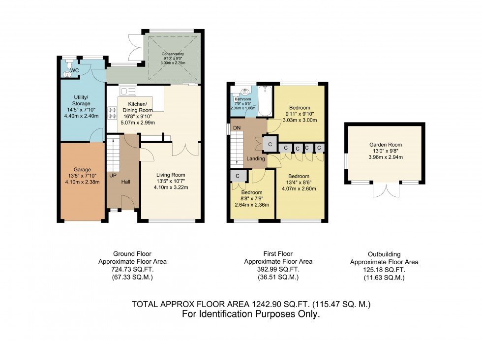 Floorplan for Edenbridge, Kent