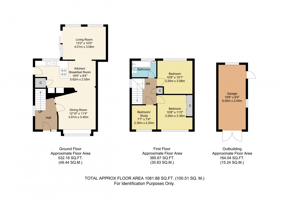 Floorplan for Edenbridge, Kent