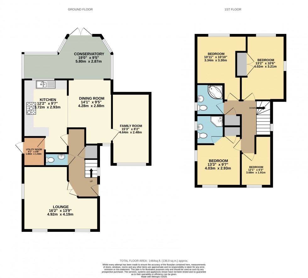 Floorplan for Edenbridge, Kent