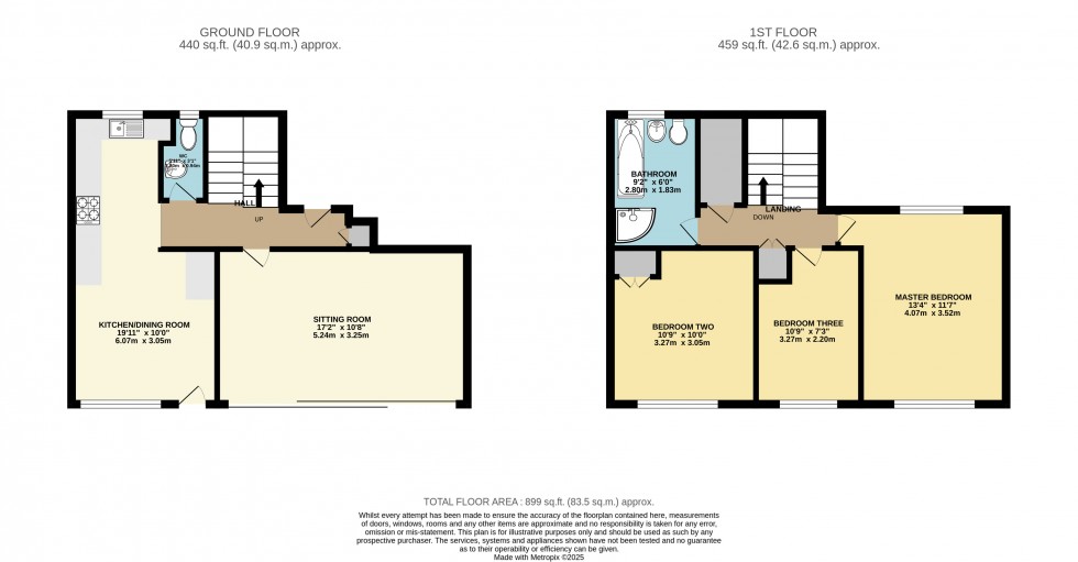 Floorplan for Edenbridge, Kent
