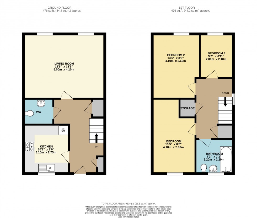 Floorplan for Edenbridge, Kent