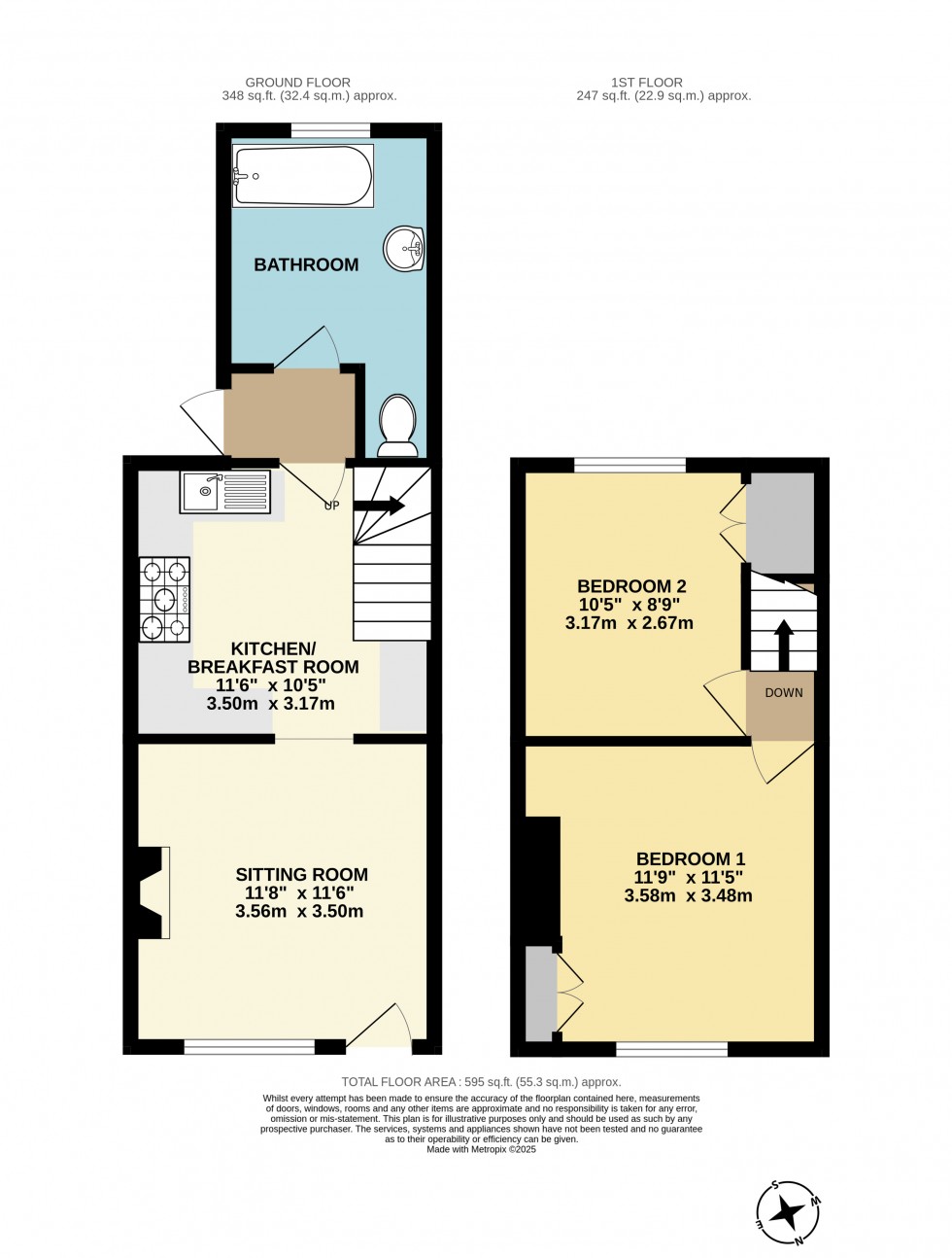 Floorplan for Edenbridge, Kent