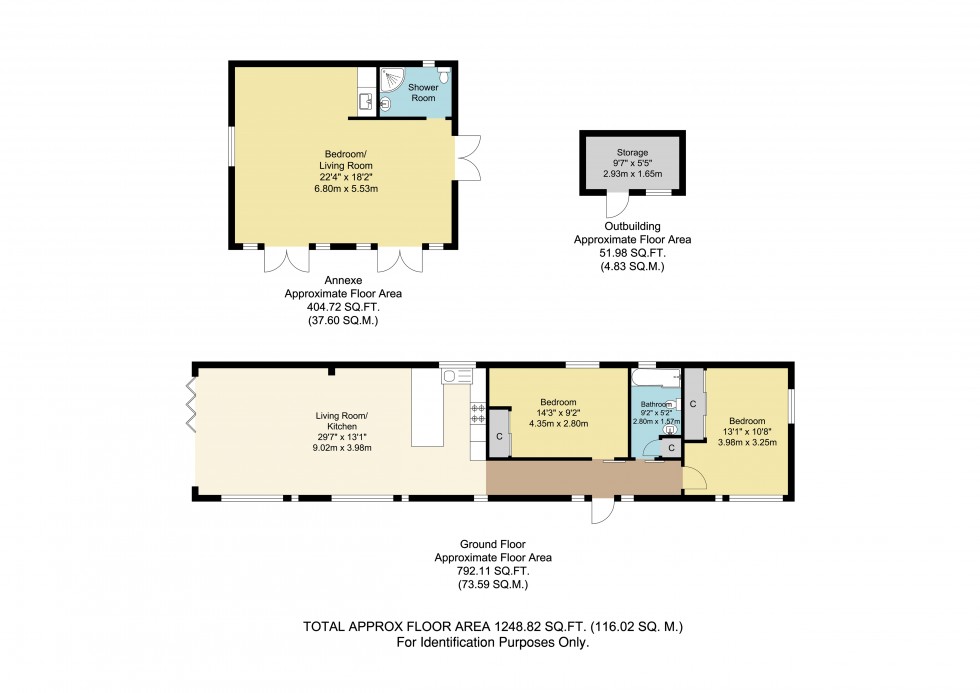 Floorplan for Hever Road, Hever, Kent
