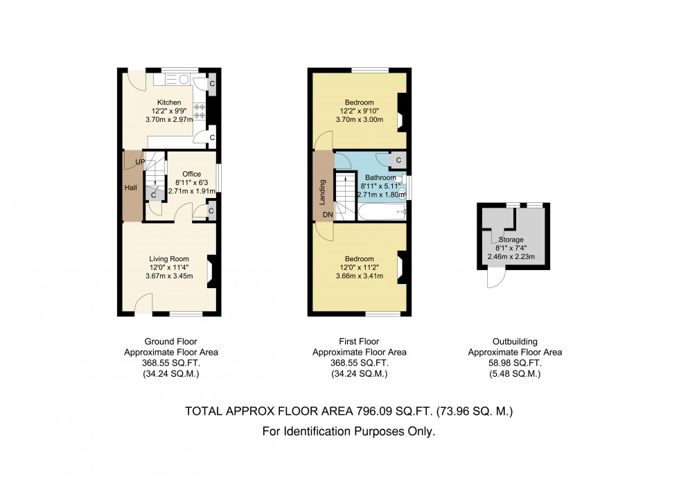 Floorplan for Edenbridge, Kent