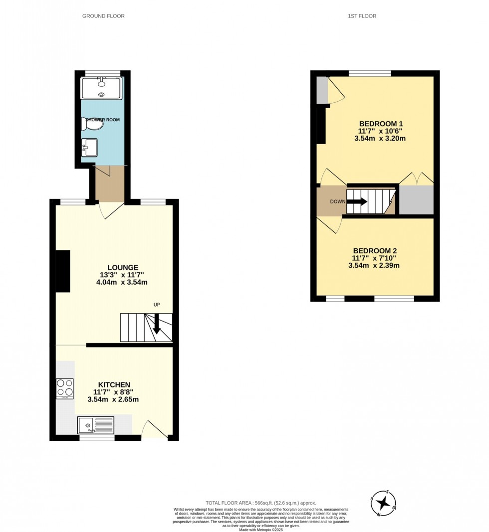 Floorplan for Edenbridge, Kent
