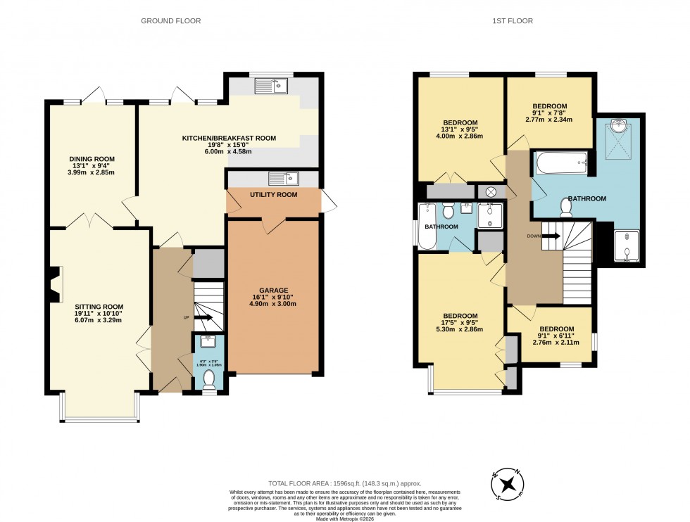 Floorplan for Edenbridge, Kent
