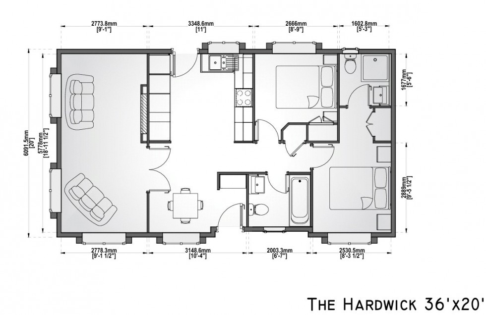 Floorplan for Crouch House Road, Edenbridge, Kent