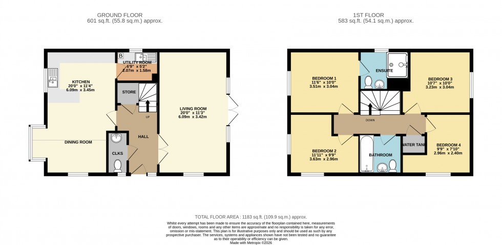 Floorplan for Edenbridge, Kent