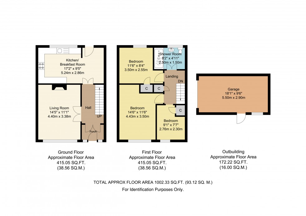 Floorplan for Edenbridge, Kent