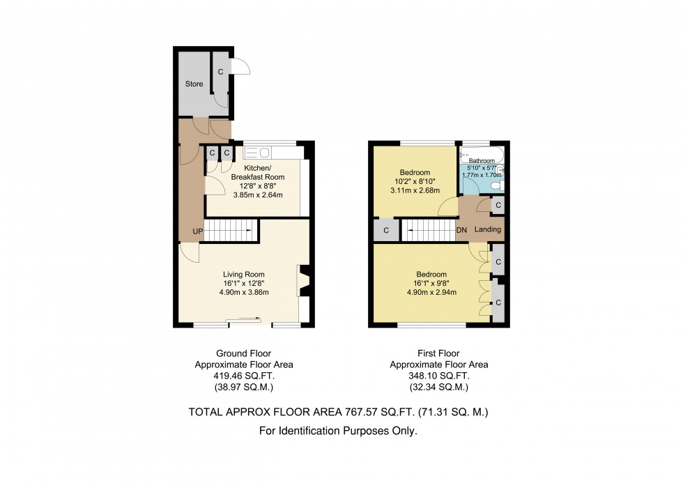 Floorplan for Edenbridge, Kent