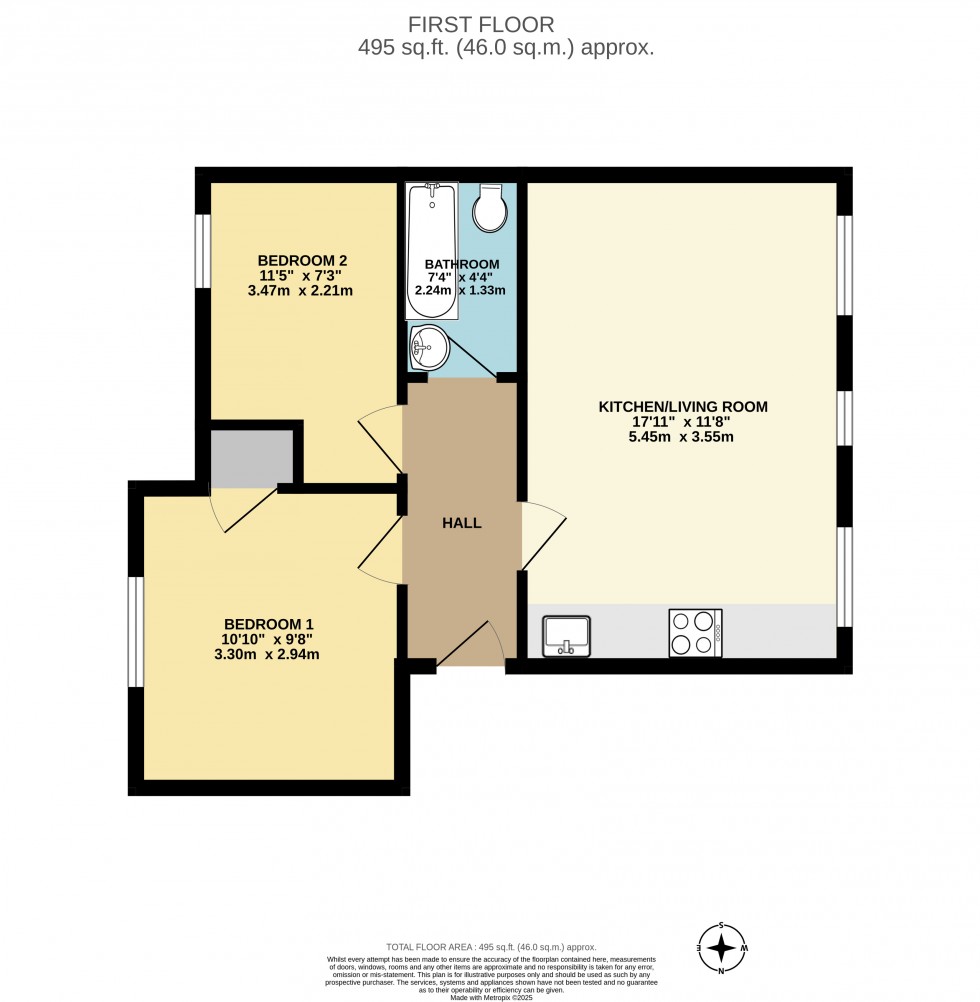 Floorplan for Edenbridge, Kent