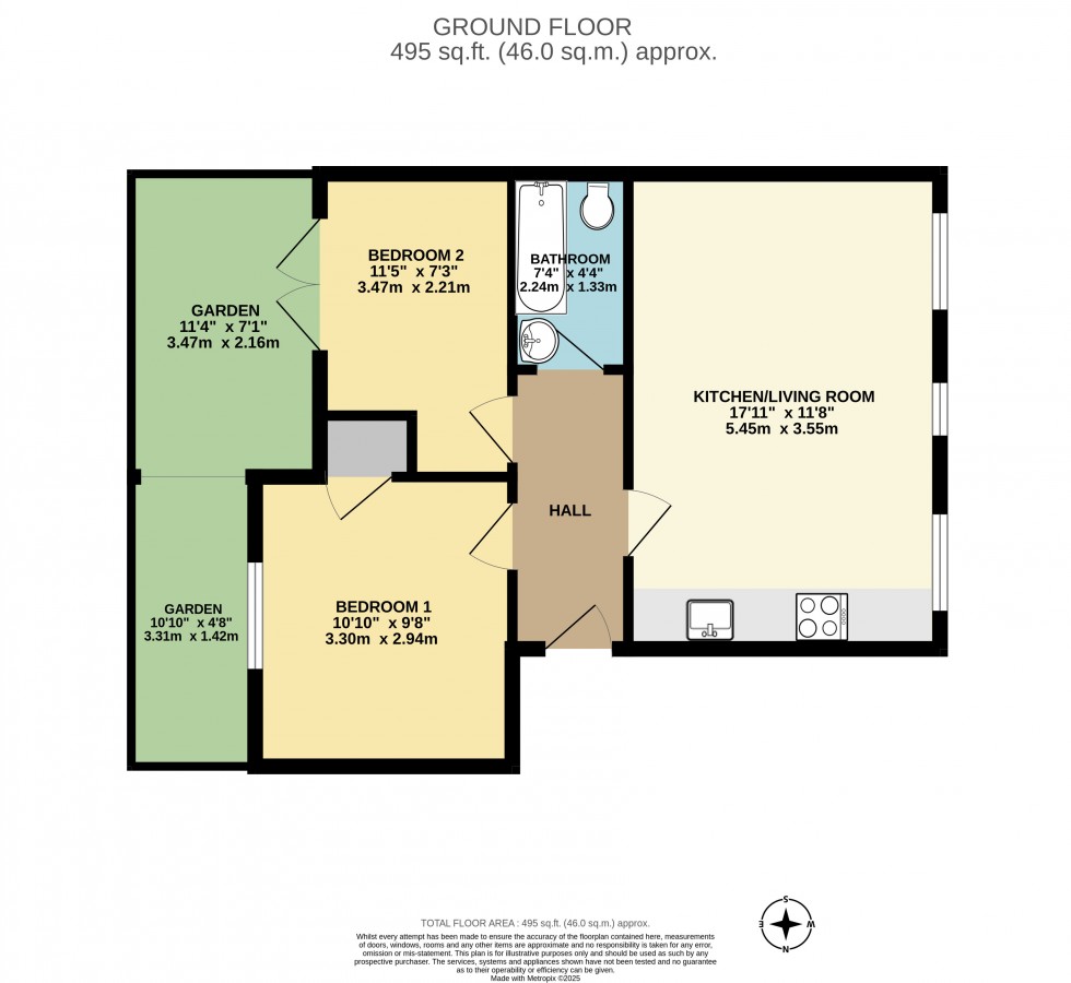 Floorplan for Edenbridge, Kent