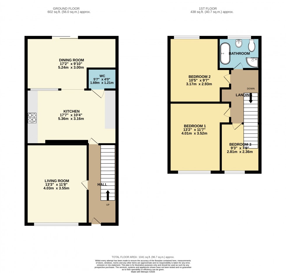 Floorplan for Edenbridge, Kent