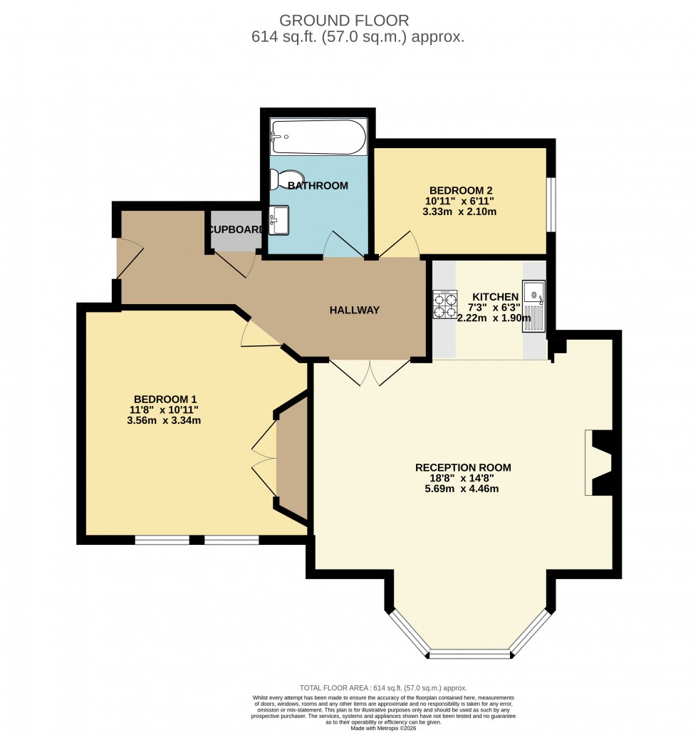 Floorplan for Mapletone Road, Four Elms, Edenbridge