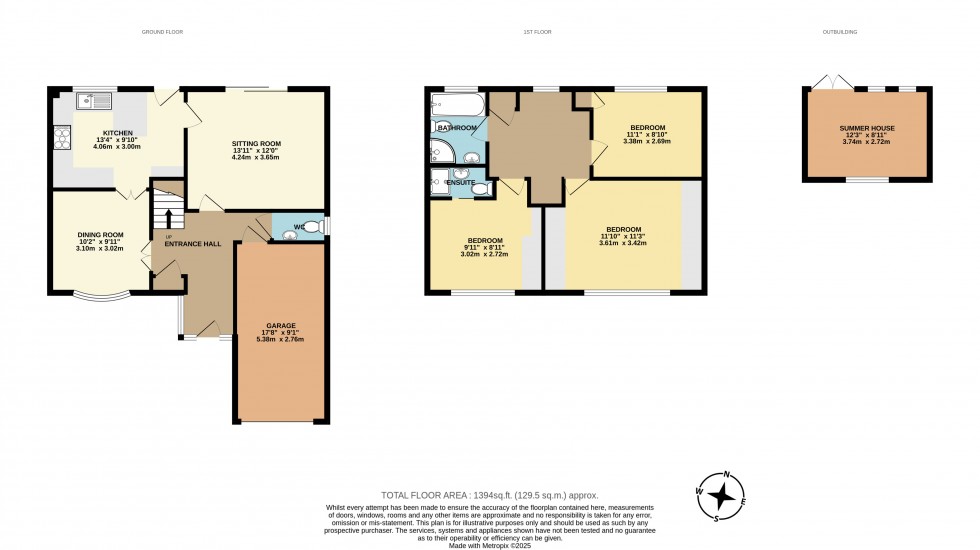 Floorplan for Edenbridge, Kent