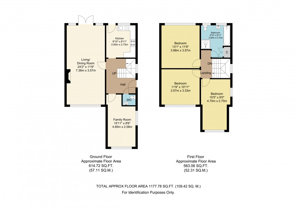 Floorplan for Edenbridge, Kent