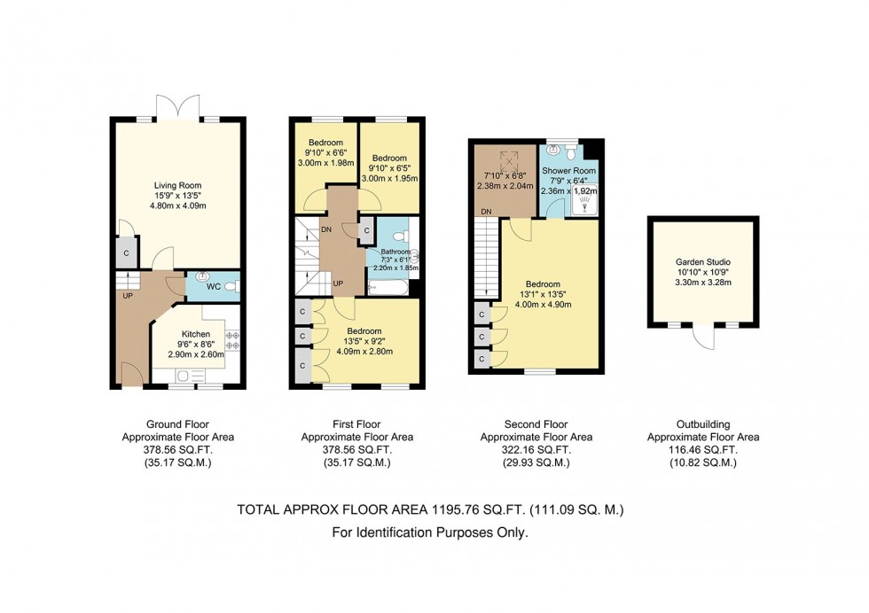 Floorplan for Edenbridge, Kent