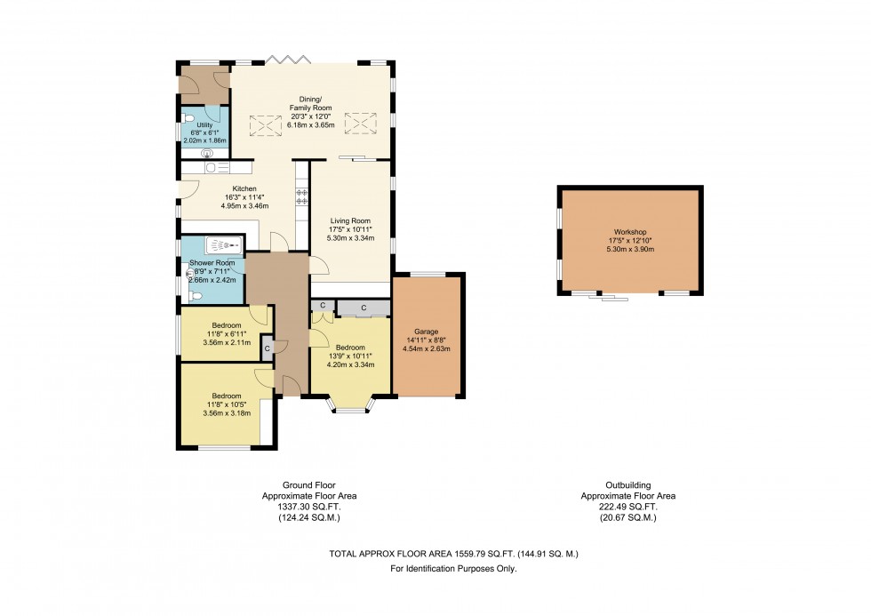 Floorplan for Lingfield Road, Edenbridge, Kent