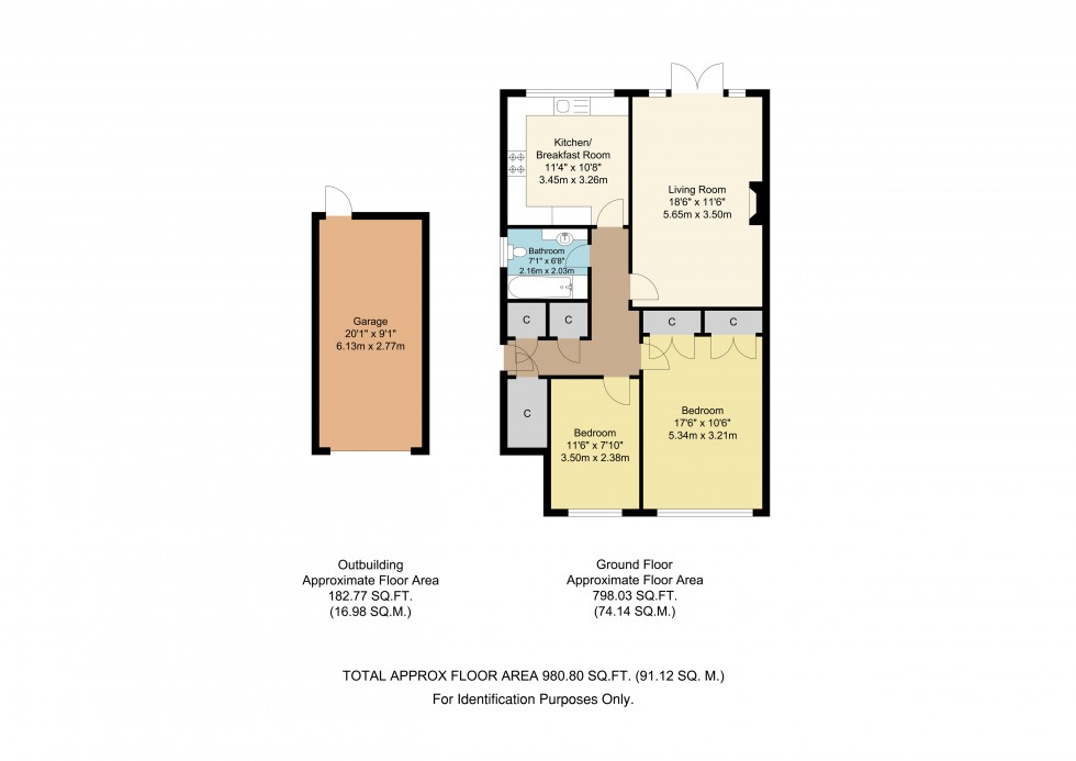 Floorplan for Mount Pleasant Road, 20 Mount Pleasant Road, Lingfield, Surrey