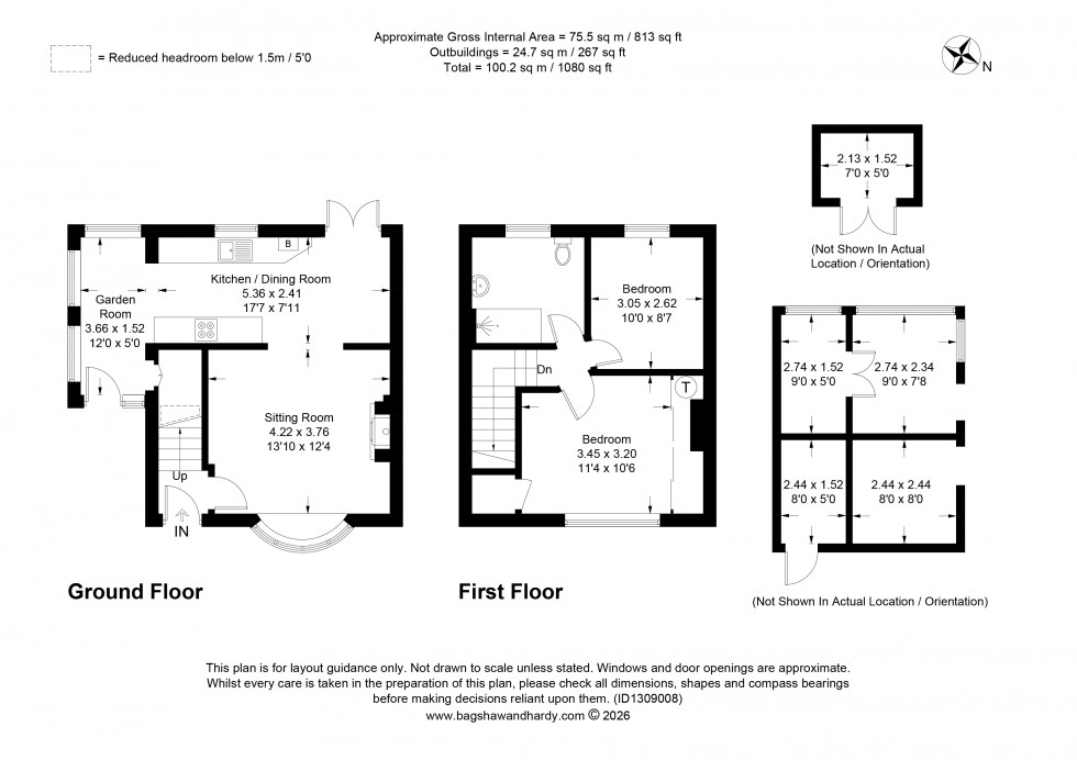 Floorplan for Main Road, Crockham Hill, Kent