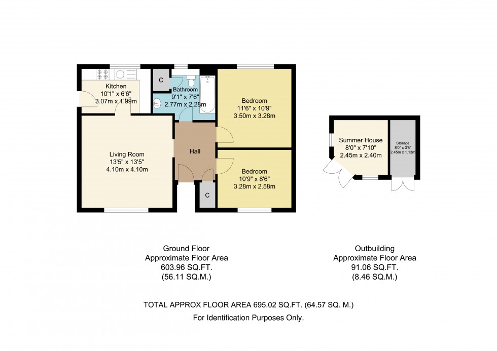 Floorplan for Hurst Green, Oxted