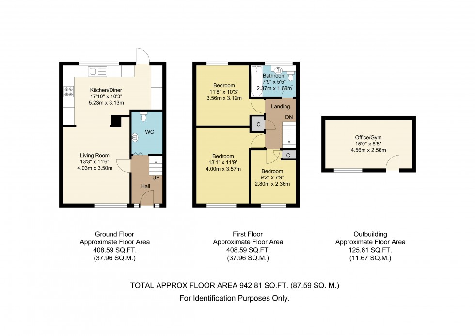 Floorplan for Edenbridge, Kent
