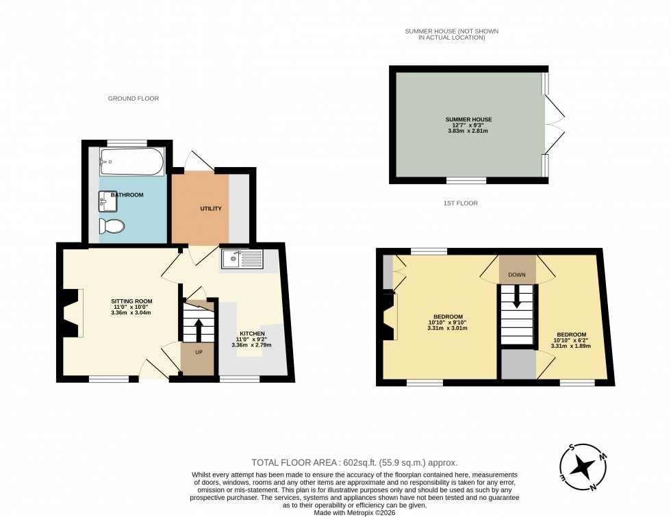 Floorplan for Edenbridge, Kent