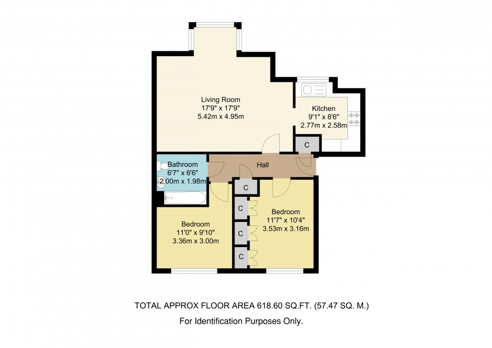 Floorplan for Edenbridge, Kent