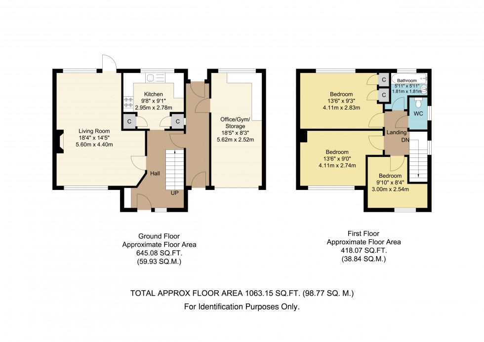 Floorplan for Edenbridge, Kent