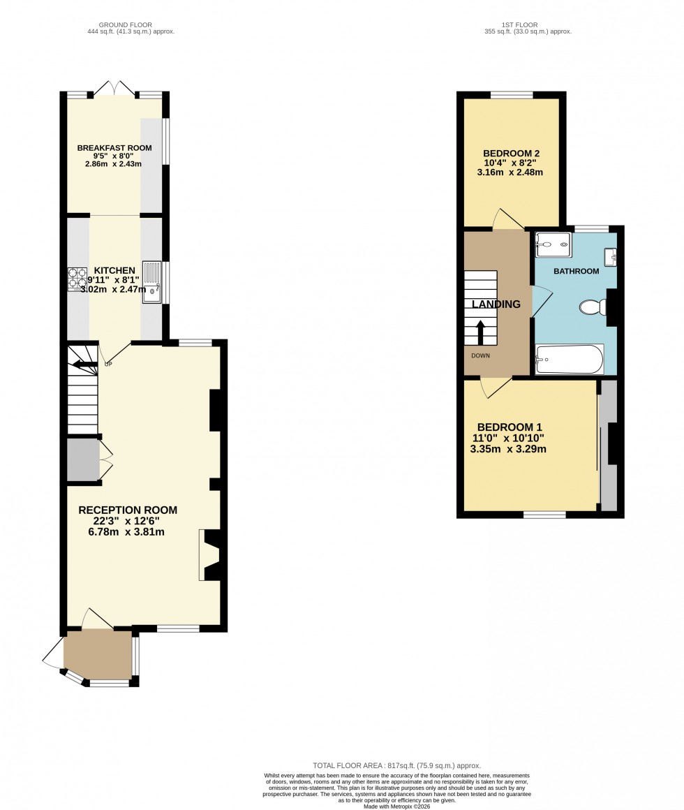 Floorplan for Edenbridge, Kent